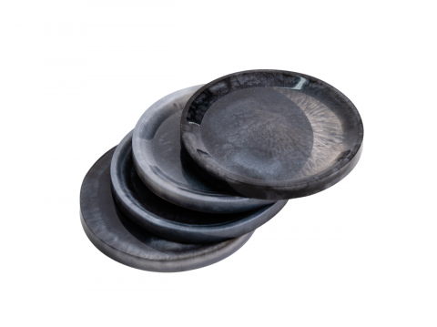 Set 4 suporturi de pahare Silver Sands [1]