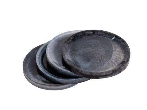 Accesorii - Set 4 suporturi de pahare Silver Sands