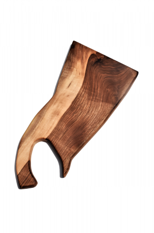 Platouri si Tocătoare - tocator Kuko lucrat manual din lemn de nuc