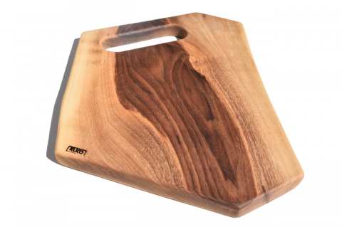 Platouri si Tocătoare - tocator Kuko lucrat manual din lemn de nuc