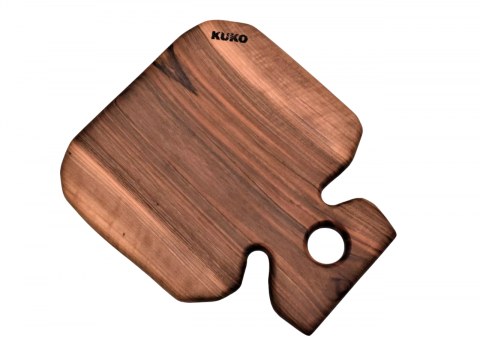 Tocator mini din lemn de nuc [3]