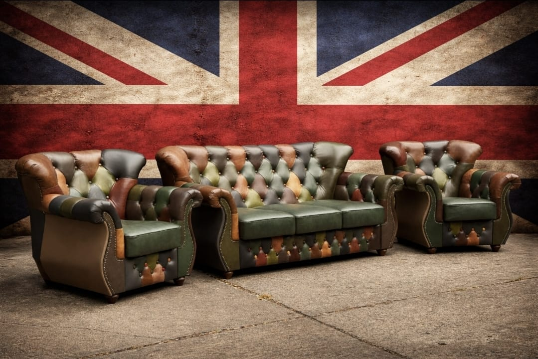 Canapea Chesterfield Roberto cu 3 locuri [6]