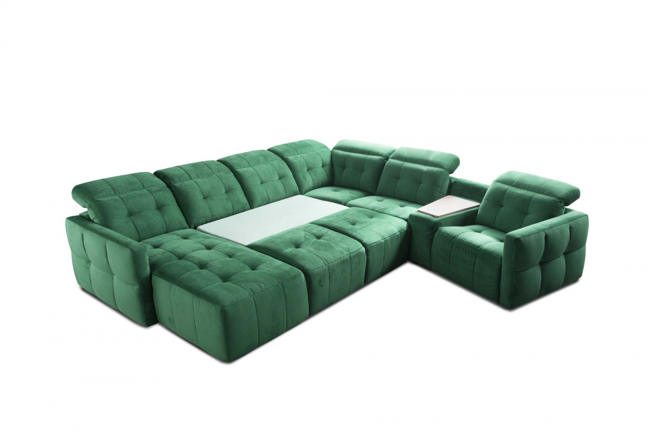 Canapea Modulara Cantata Extensibila Relaxa cu Bar [6]