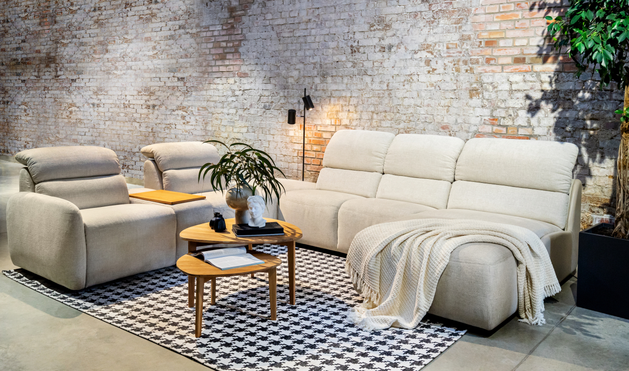 Coltar Loggia Modular Extensibil cu Recliner si Bar [7]