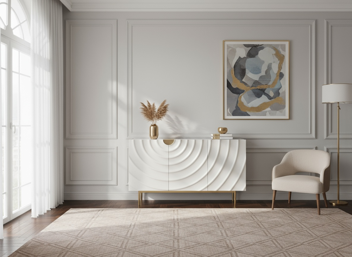 Comoda Stilig 321 Alb-Ecru [8]