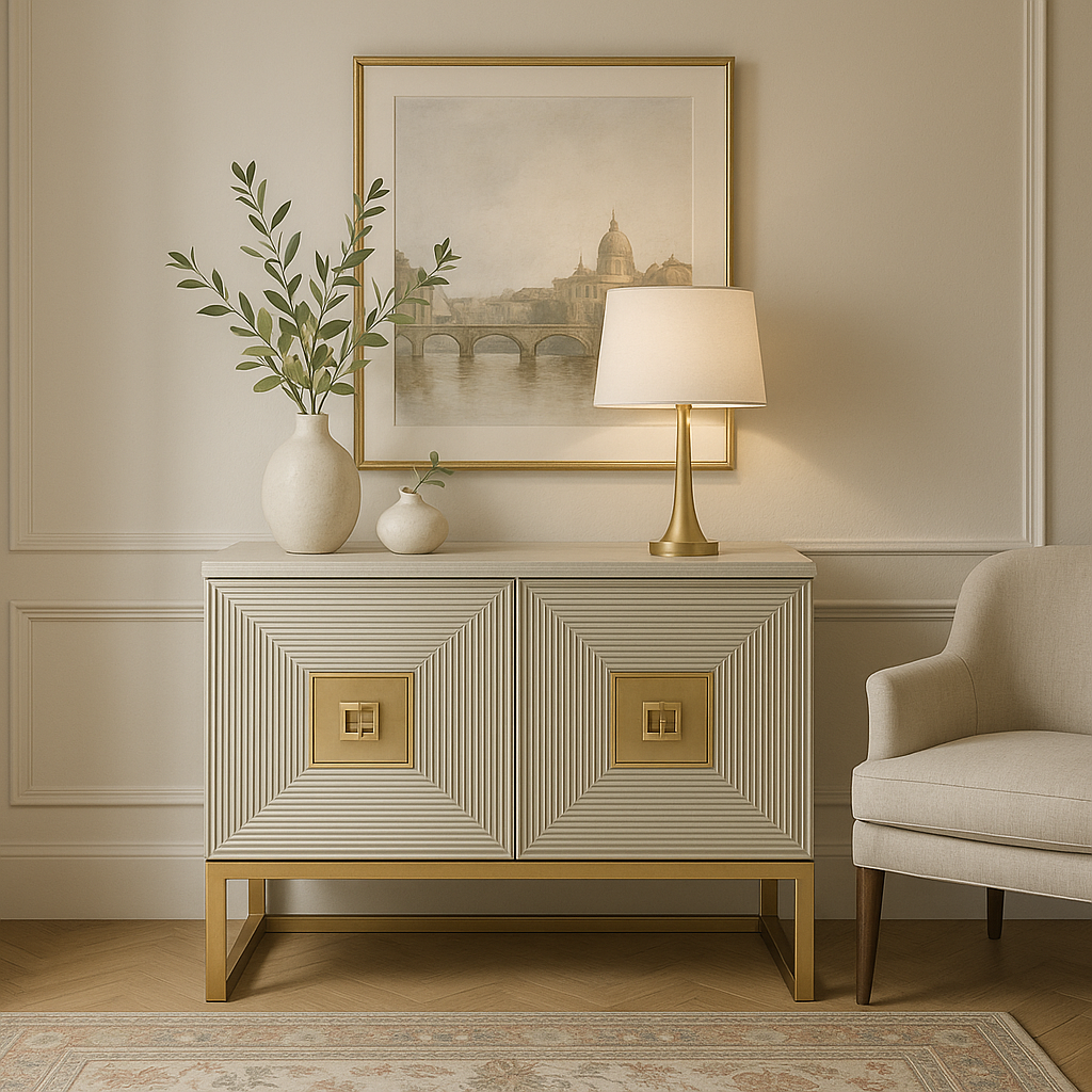 Comoda Stilig ST363 Auriu Sampanie [7]