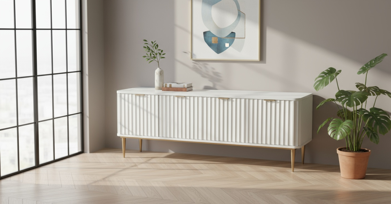 Comoda Stilig 709 Alb Ecru [8]