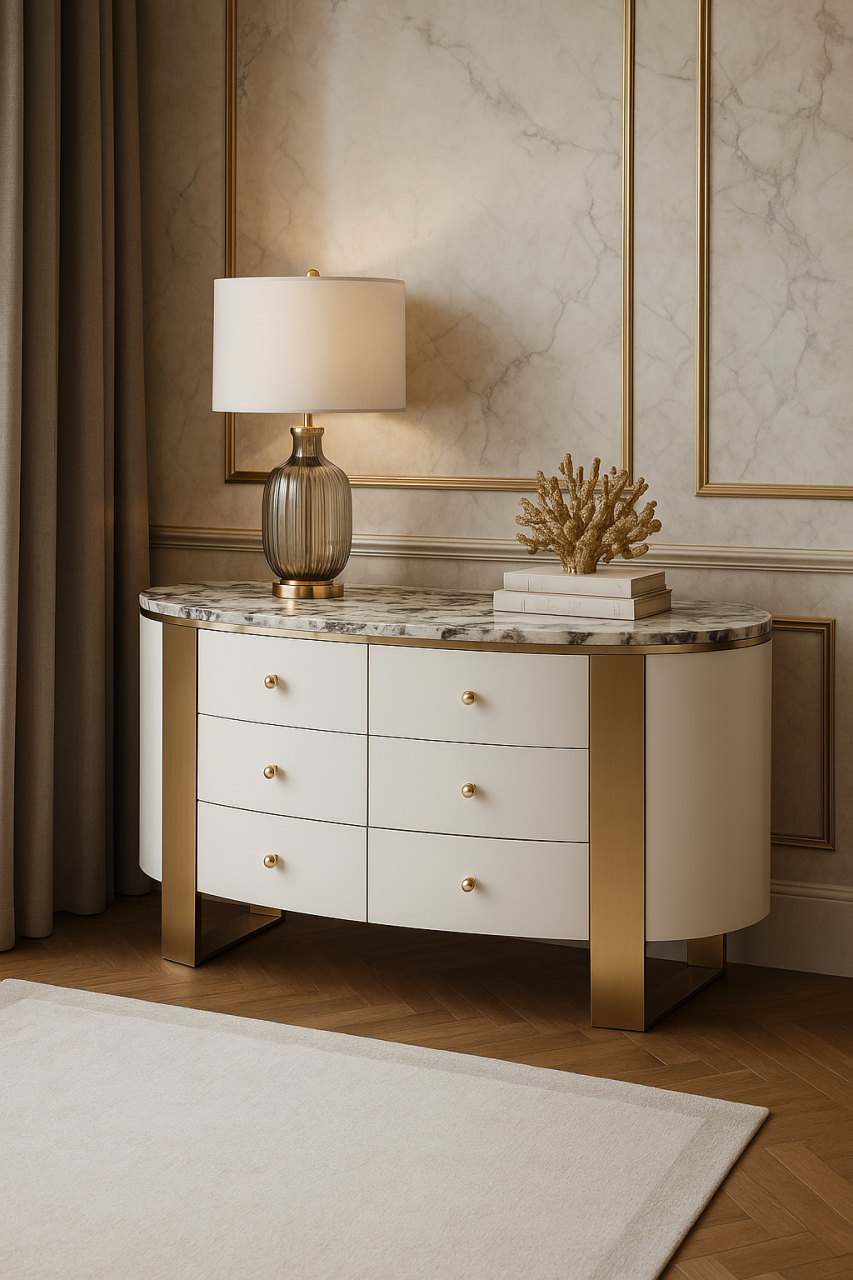 Comoda Stilig 920 Alb Ecru [9]