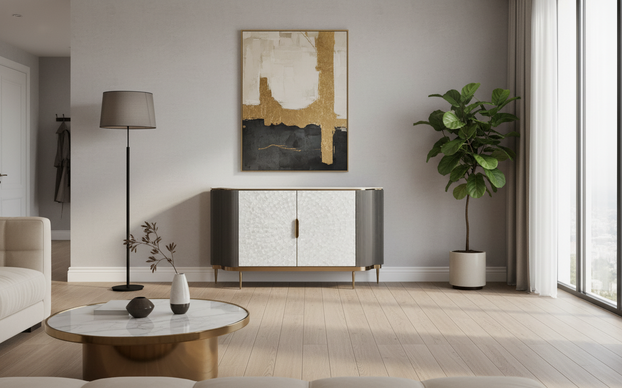 Comoda Stilig 906B cu blat de marmura [7]