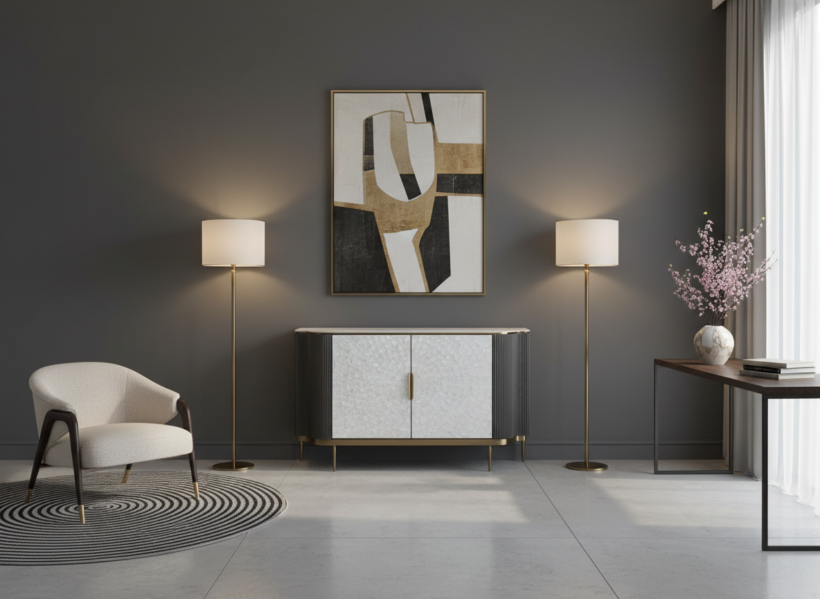 Comoda Stilig 906B cu blat de marmura [6]