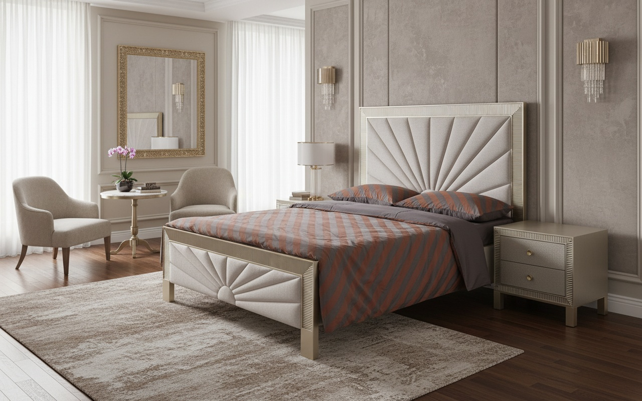 Noptiera ST901 Auriu Sampanie [10]