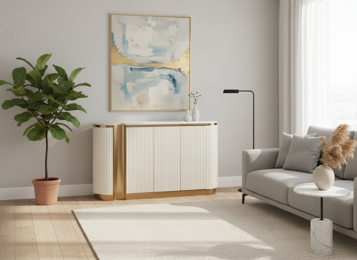 Comoda Stilig 917F cu blat de marmura [5]