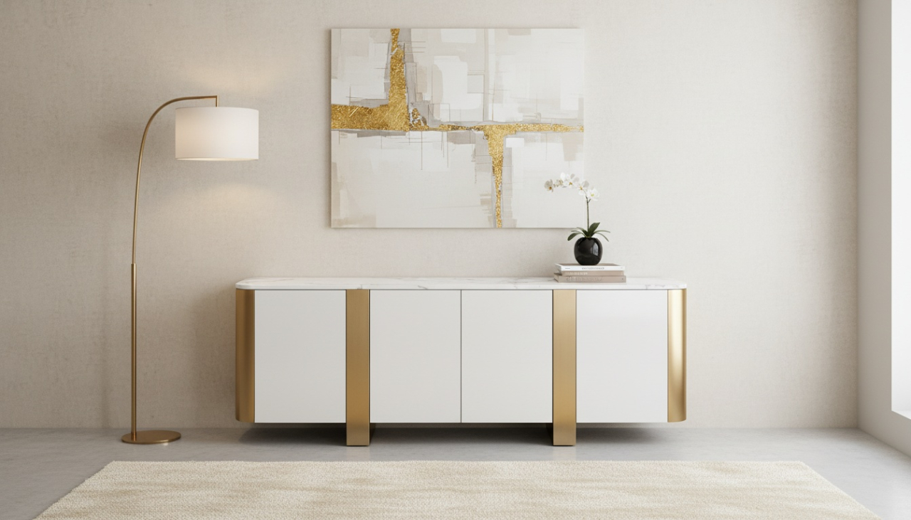 Comoda Stilig 921 Alb Ecru [2]