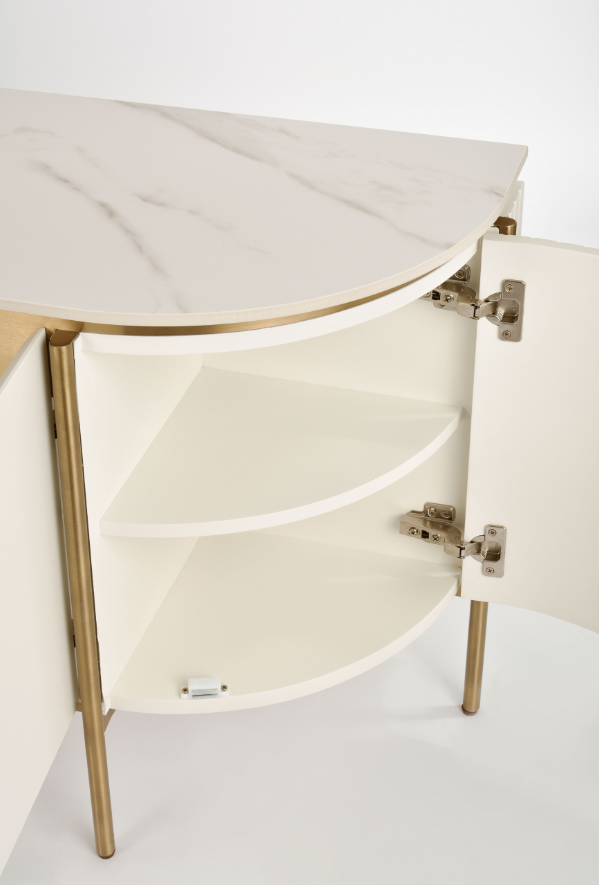 Comoda TV Stilig 120 cu blat de marmura [11]