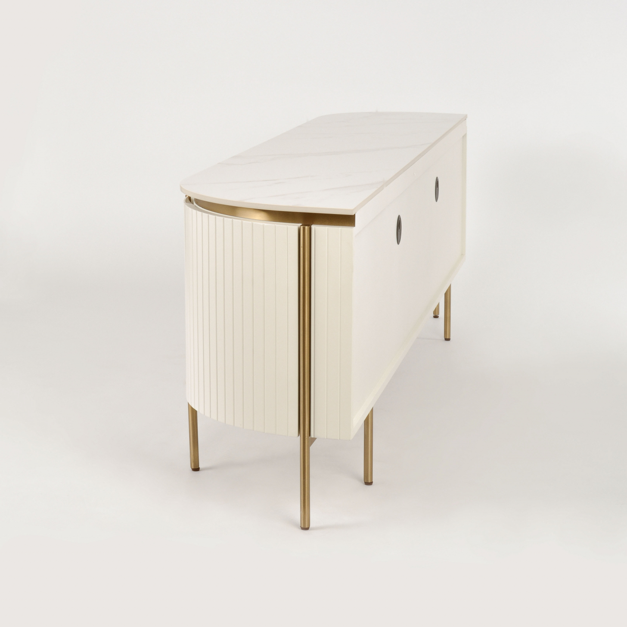 Comoda TV Stilig 120 cu blat de marmura [10]