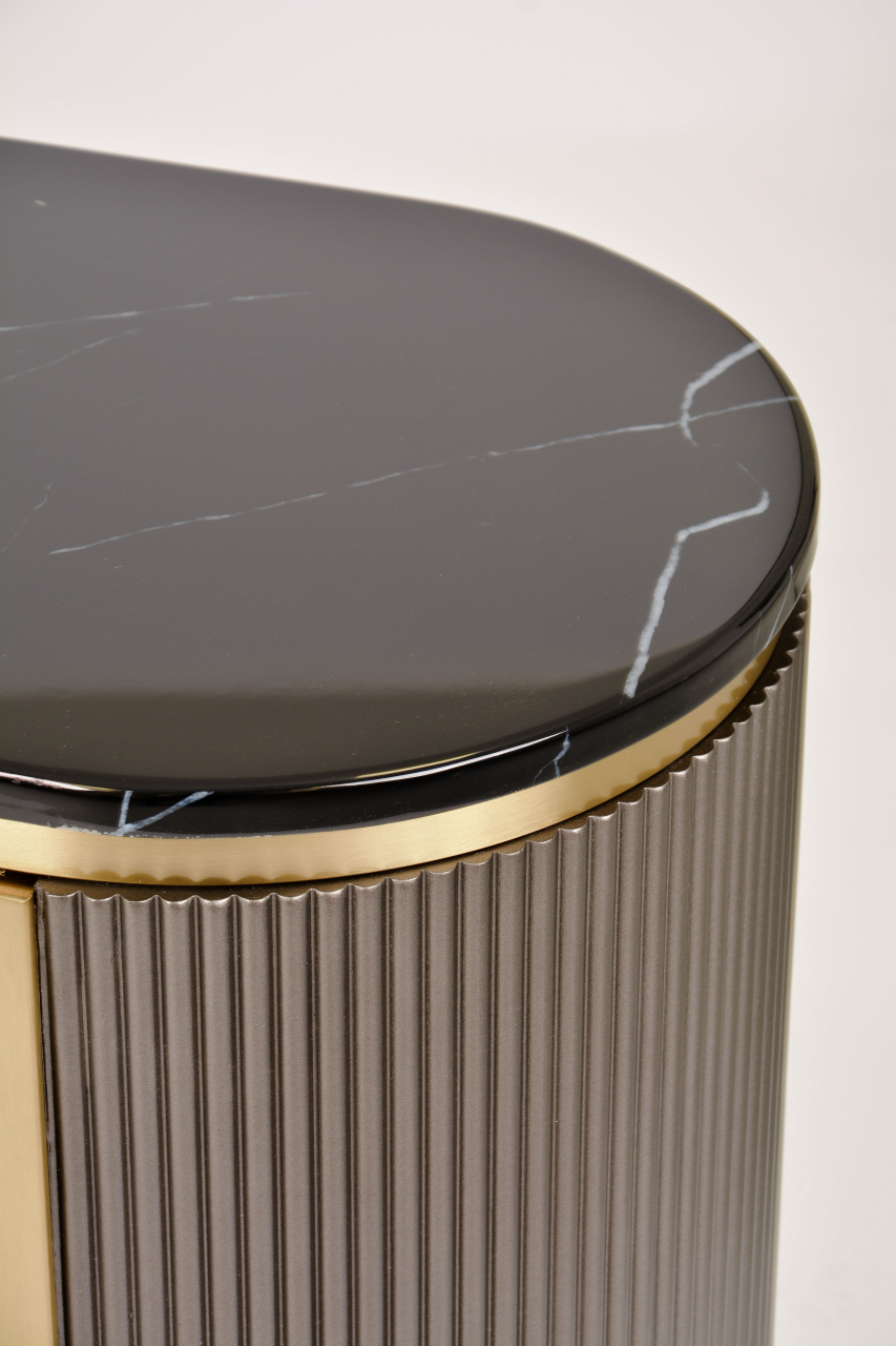 Comoda TV Stilig 382A cu blat de marmura [8]