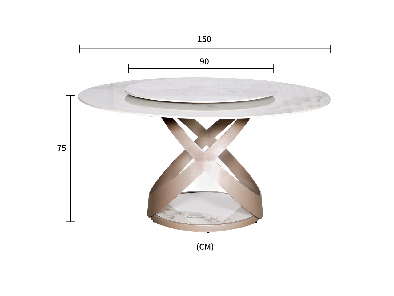 Masa Dining Modig 150 cm M44 [9]