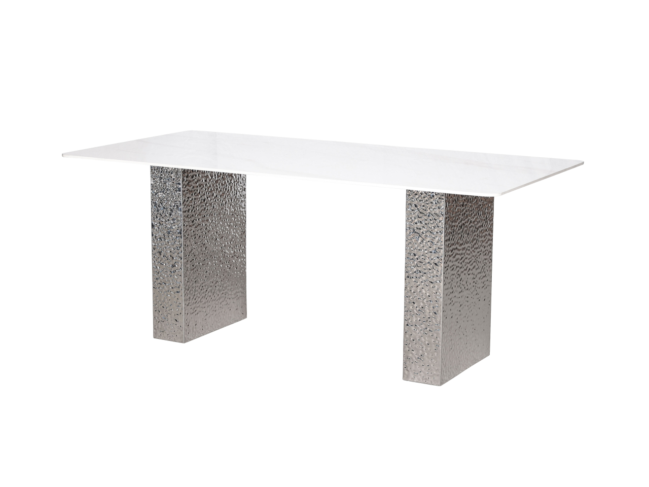 Masa Dining Modig 180 cm M24 Alb Argintiu [7]