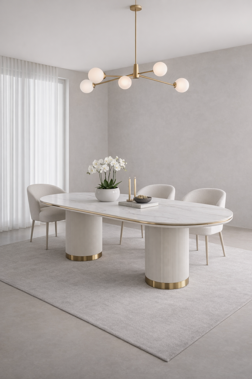 Masa Dinning 180 cm Stilig 930C [6]