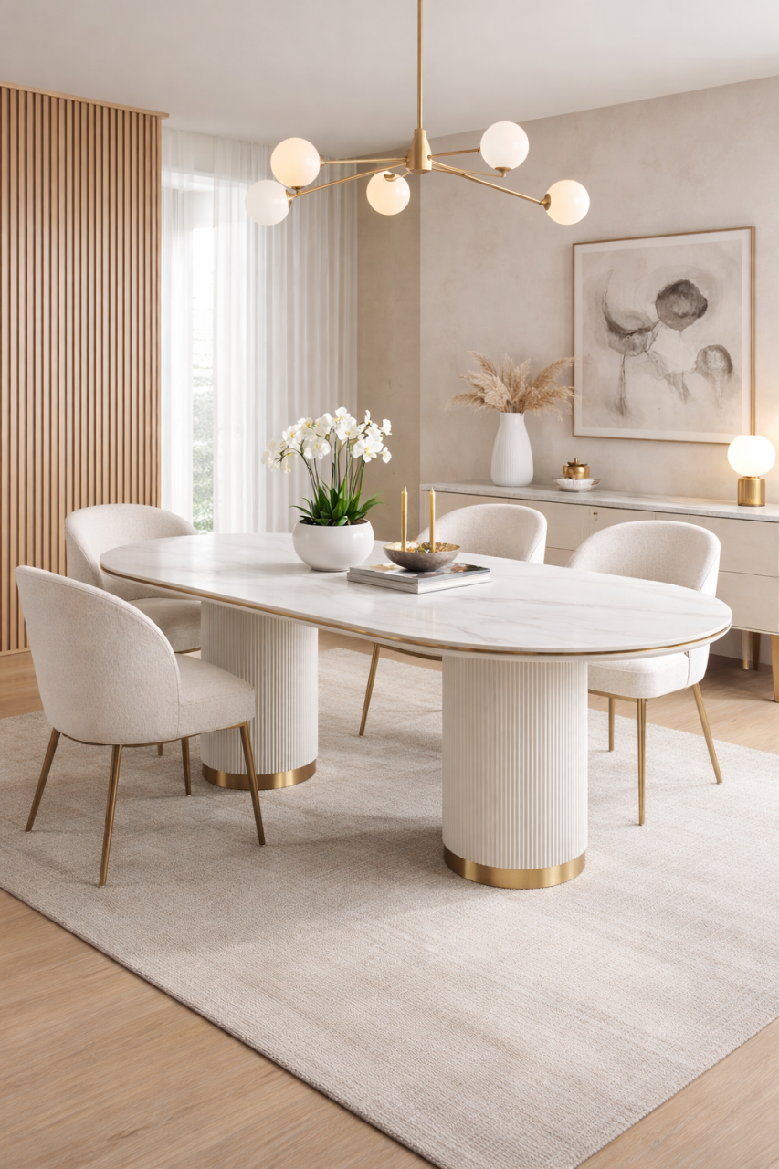 Masa Dinning 180 cm Stilig 930C [7]