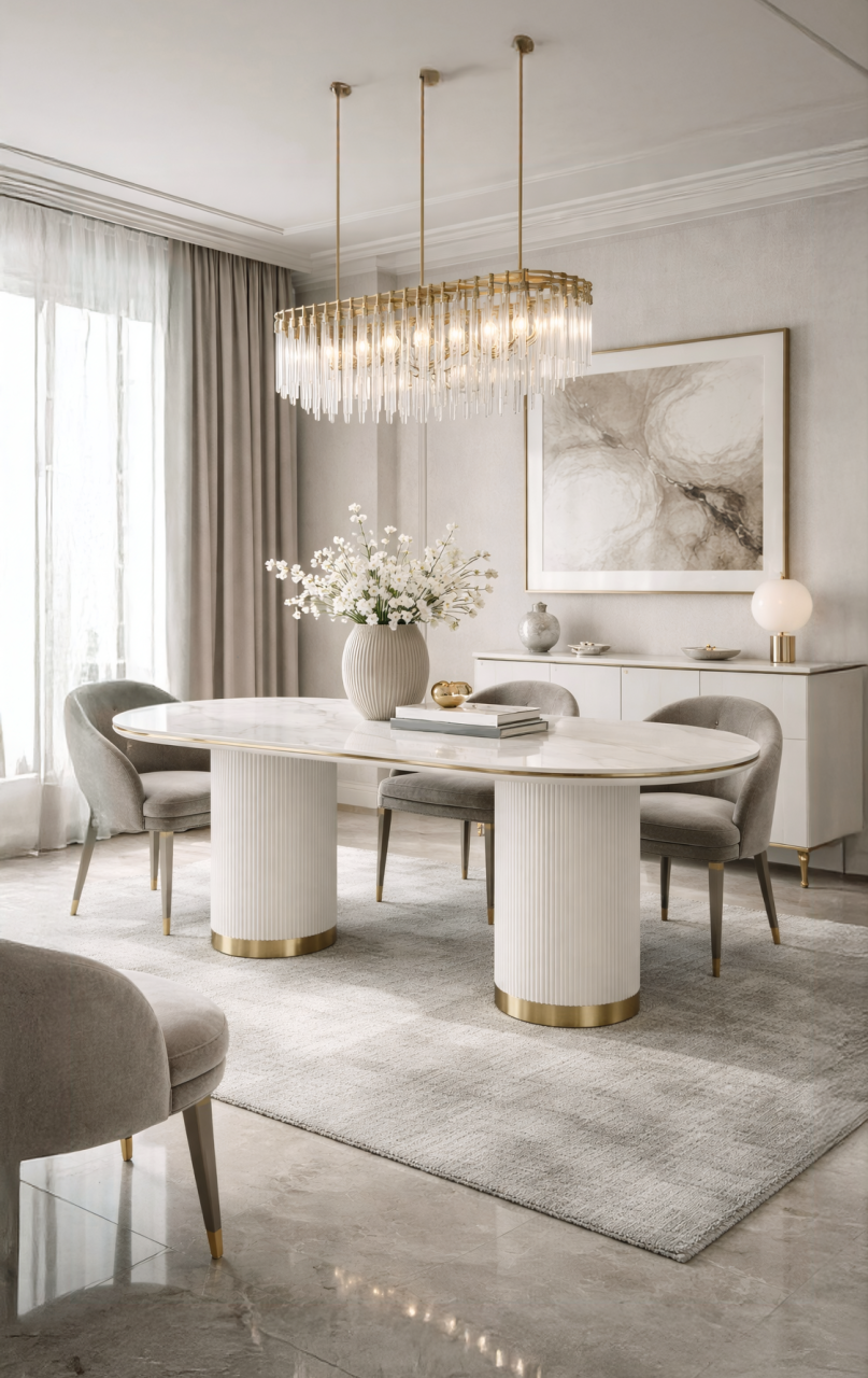 Masa Dinning 180 cm Stilig 930C [8]