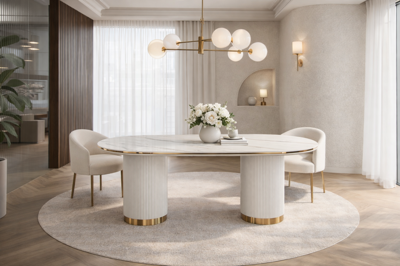 Masa Dinning 180 cm Stilig 930C [5]