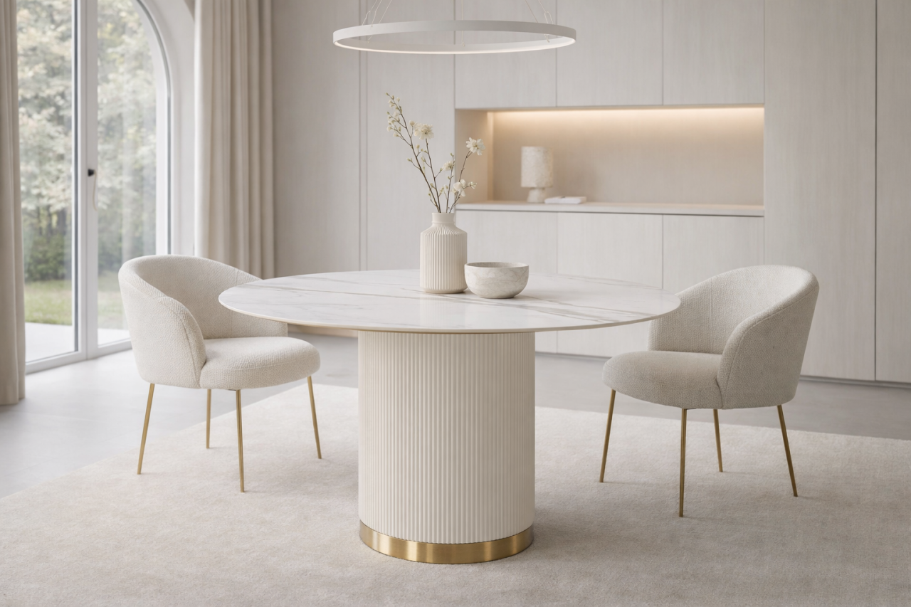 Masa Dinning 120 cm Stilig 931C [4]