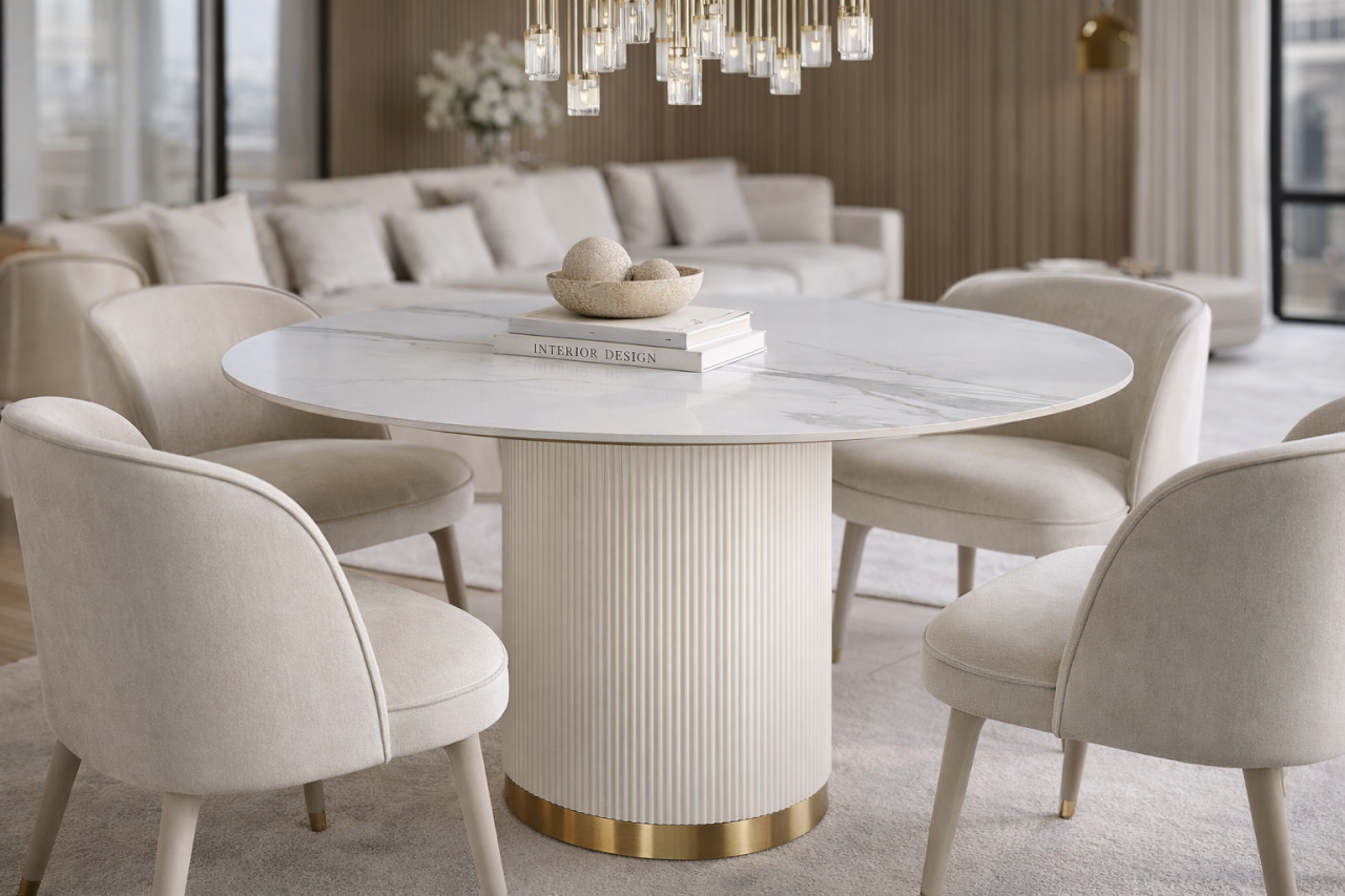 Masa Dinning 120 cm Stilig 931C [5]