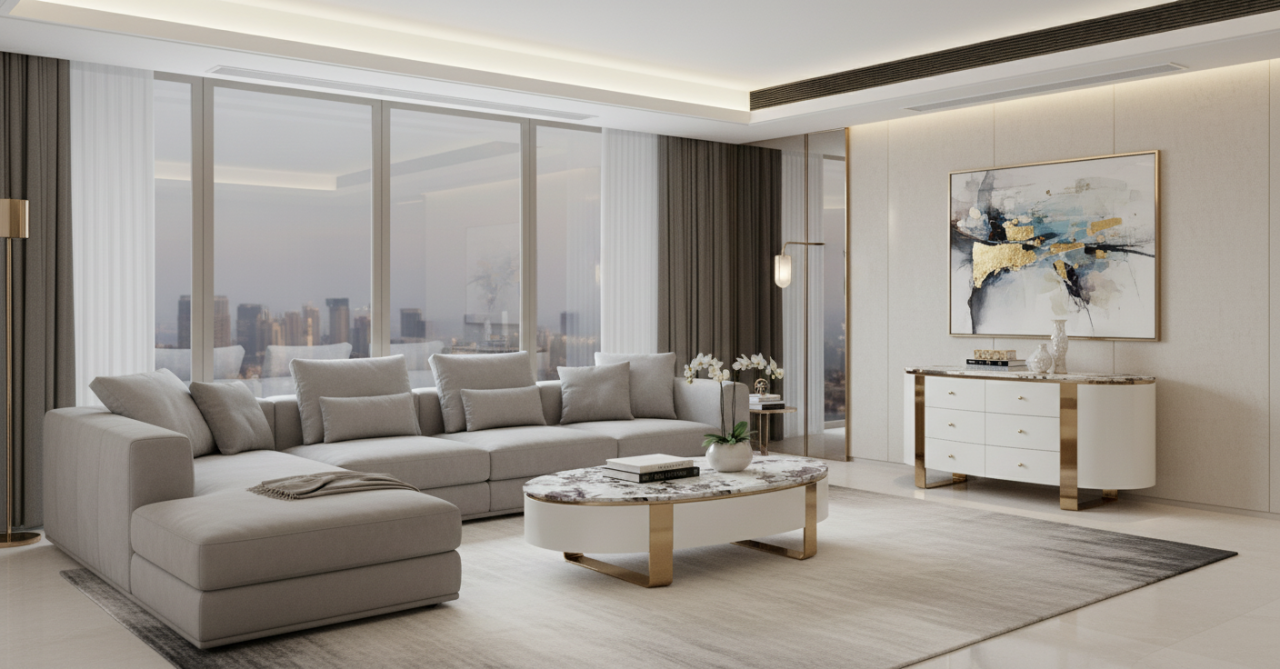 Masuta de Cafea Stilig 923 Alb-Ecru [7]