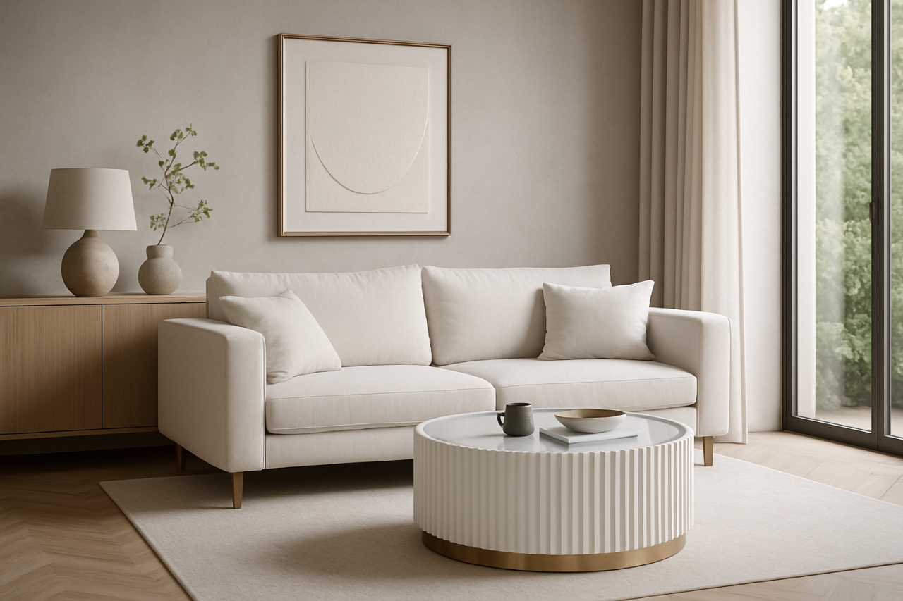 Masuta de Cafea Stilig 707 Alba [3]