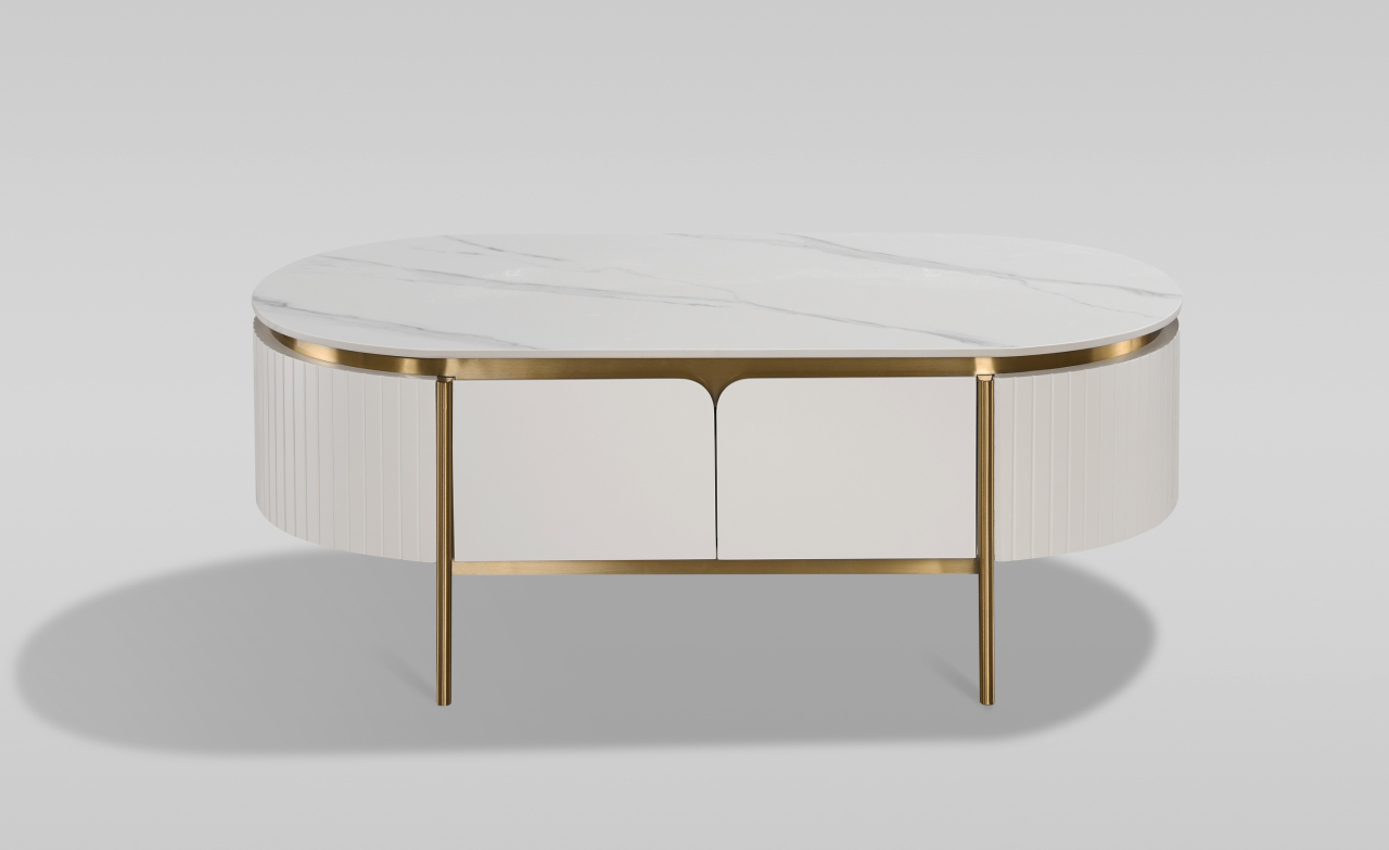 Masuta de Cafea Stilig 122 cu blat de marmura [2]