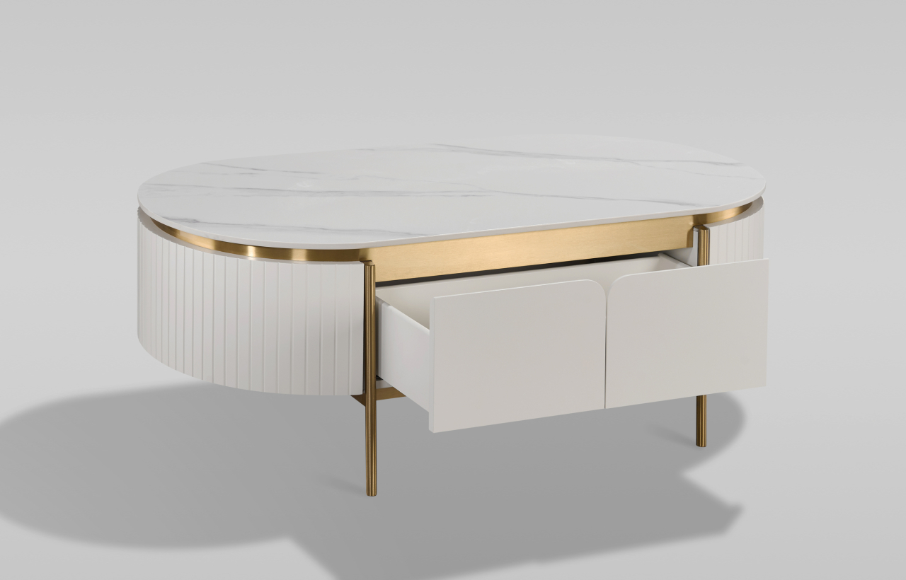 Masuta de Cafea Stilig 122 cu blat de marmura [7]