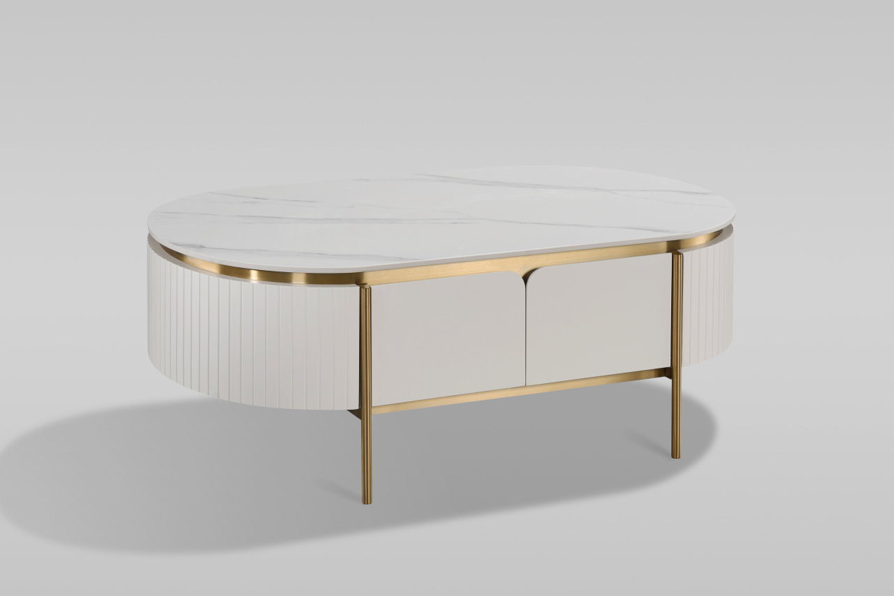 Masuta de Cafea Stilig 122 cu blat de marmura [6]