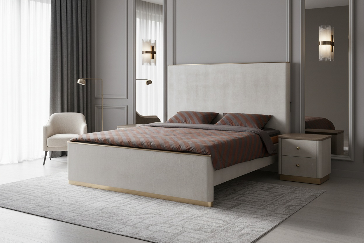 Noptiera ST891 Gri-Bej [7]