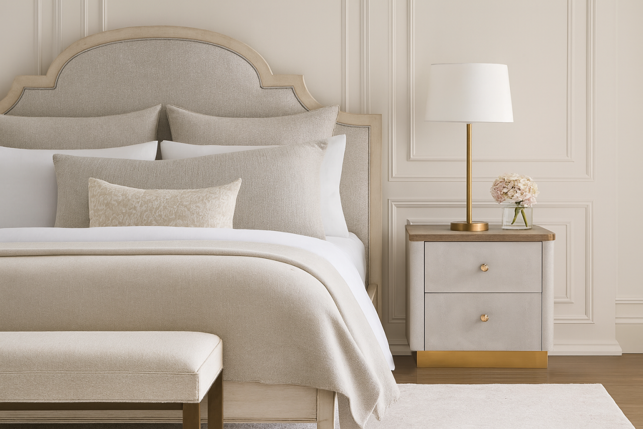 Noptiera ST891 Gri-Bej [5]