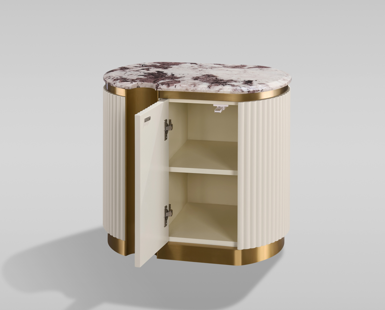 Noptiera Stilig 315B Alb Ecru [3]