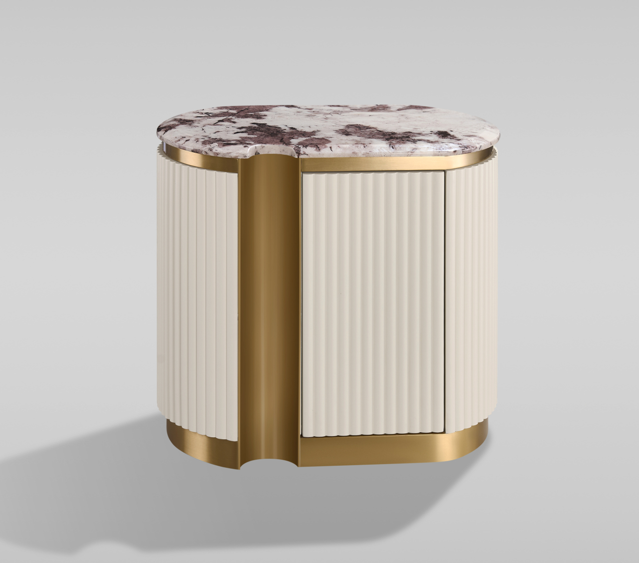 Noptiera Stilig 315B Alb Ecru [2]