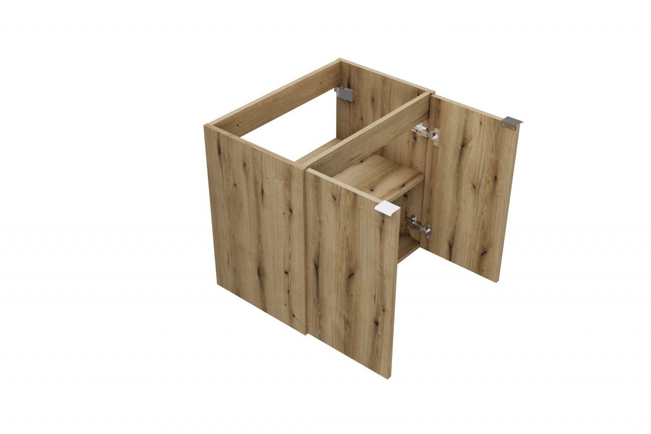 Set Baie Nova Oak 90 cm cu Cos de rufe [6]