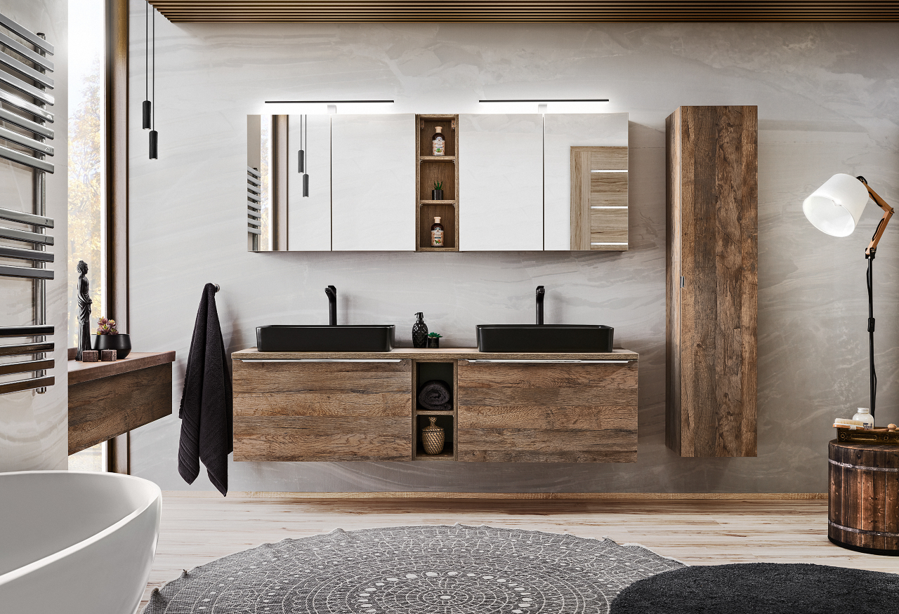 Set Baie SANTA FE OAK 180 cm [1]