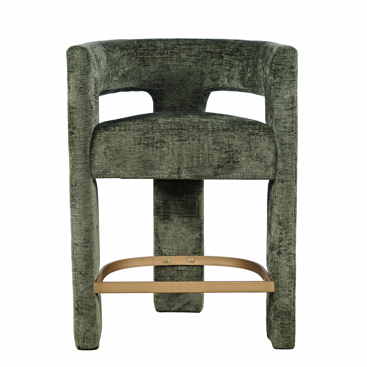 Scaun Inalt Leith Tapitat Verde Olive [3]