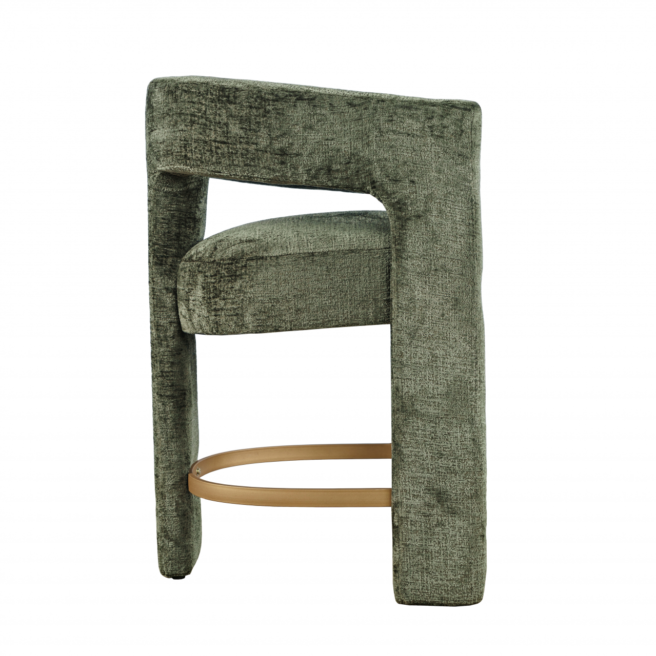 Scaun Inalt Leith Tapitat Verde Olive [5]