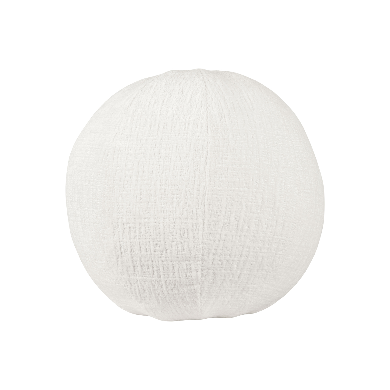 Set Scaun Leith Tapitat si Taburet Alb [9]