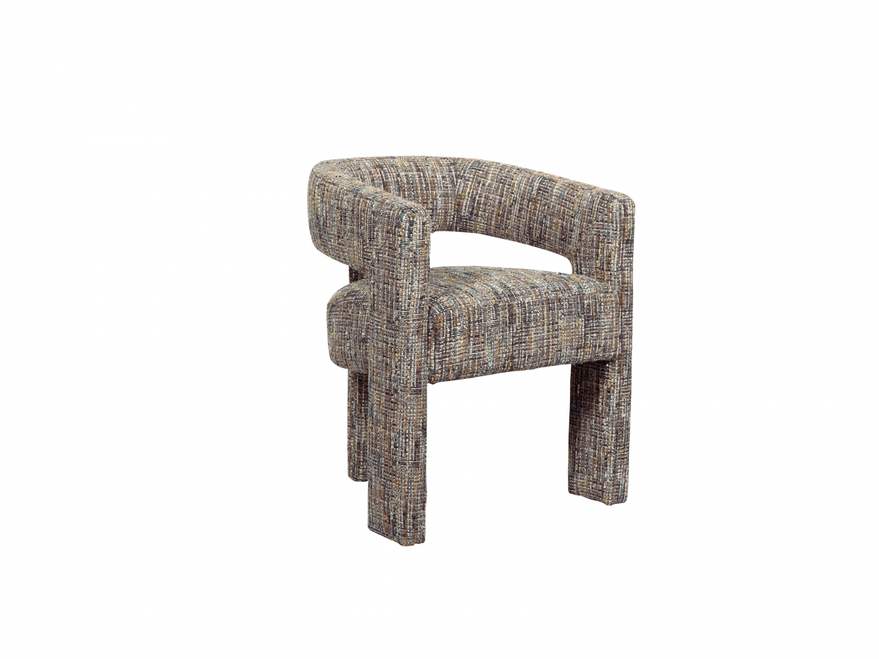 Scaun Leith Tapitat Multicolor [2]