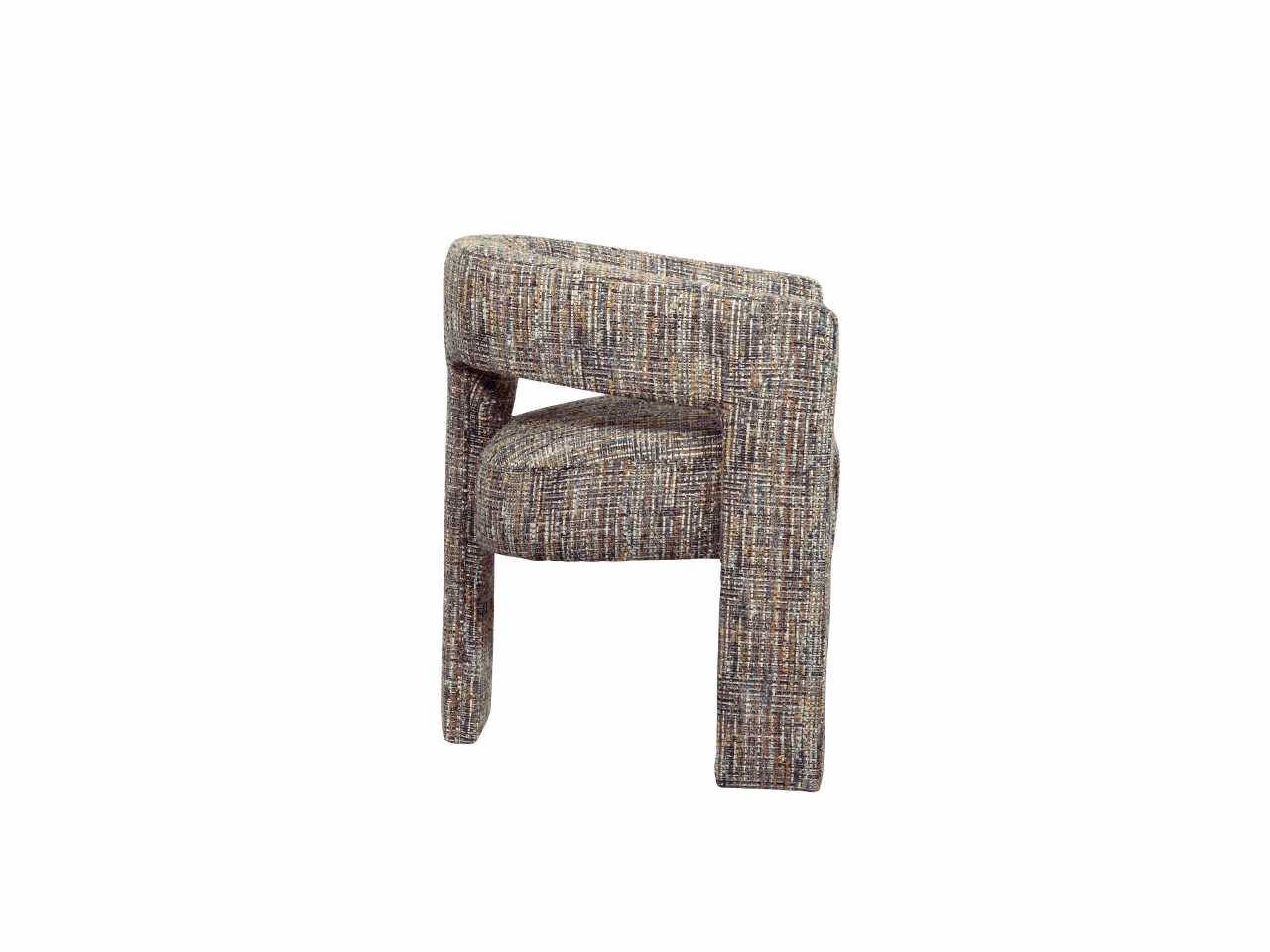 Scaun Leith Tapitat Multicolor [3]