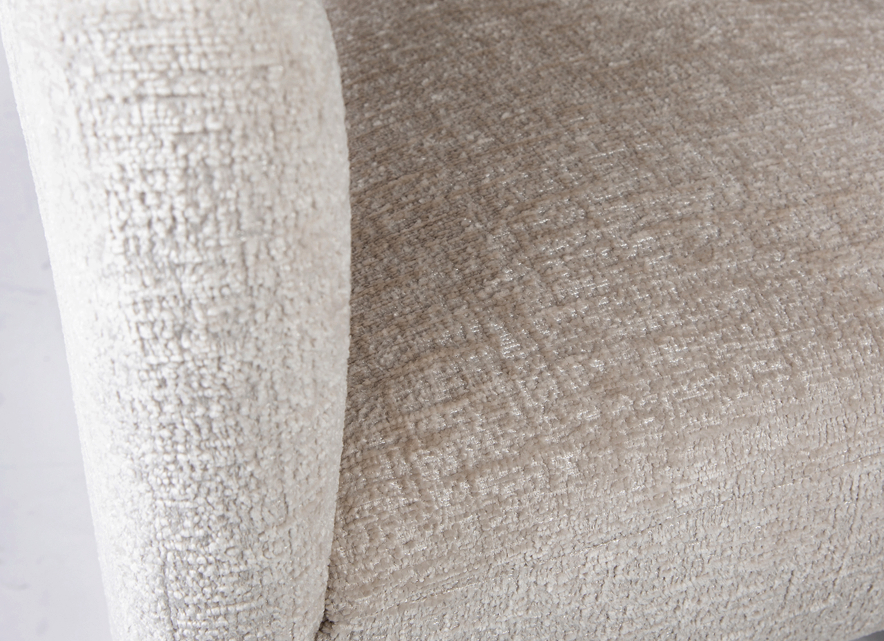 Scaun Leith Tapitat Taupe [2]