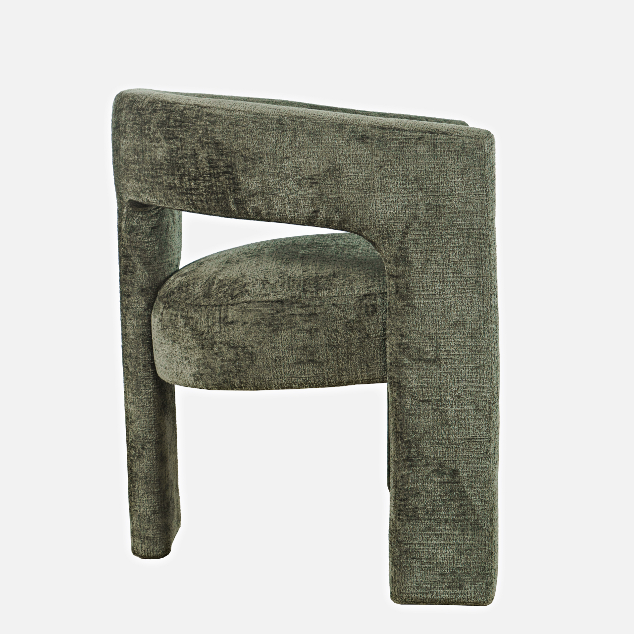 Scaun Leith Tapitat Verde Olive [5]