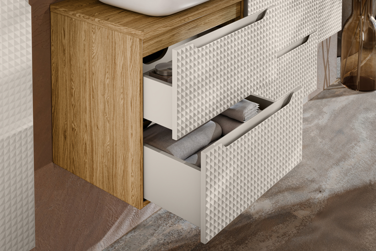 Set Baie Luxor Beige 120 cm [11]