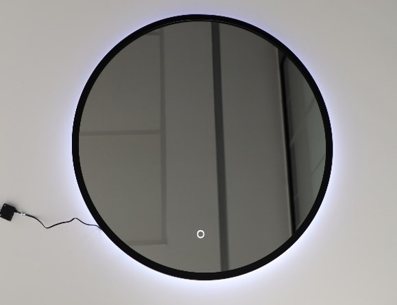 Set Baie Nordic Cremona 80 cm cu Oglinda LED [10]