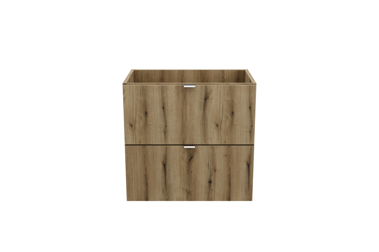Set Baie Nova Oak & Black 160 cm cu Cos pentru Rufe [3]