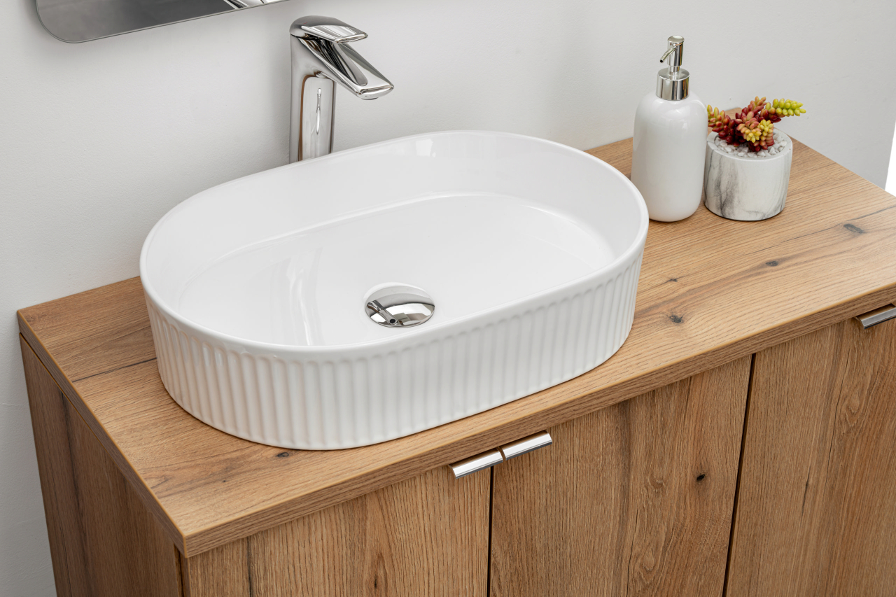 Set Baie Nova Oak 100 cm cu Cos de rufe [19]